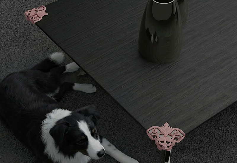 渦卷紋護角 防撞桌角